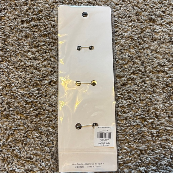 NWT Vera Bradley Buttons - Picture 2 of 5